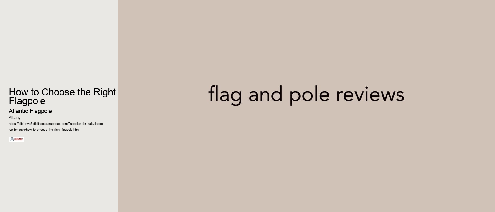 How to Choose the Right Flagpole