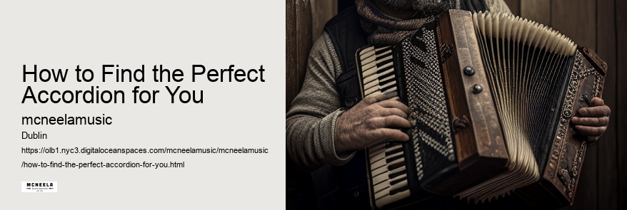 How to Find the Perfect Accordion for You