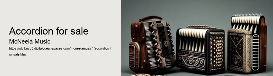 accordion for sale