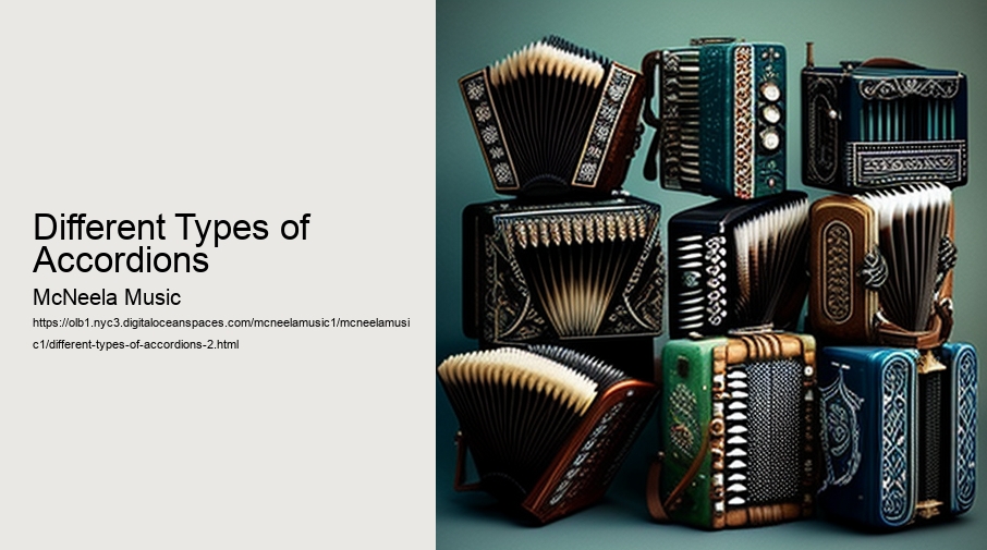 Different Types of Accordions 