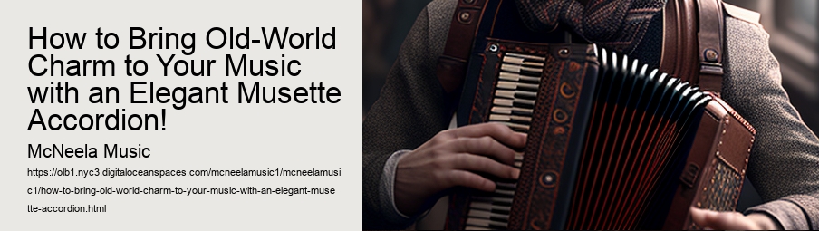 How to Bring Old-World Charm to Your Music with an Elegant Musette Accordion!