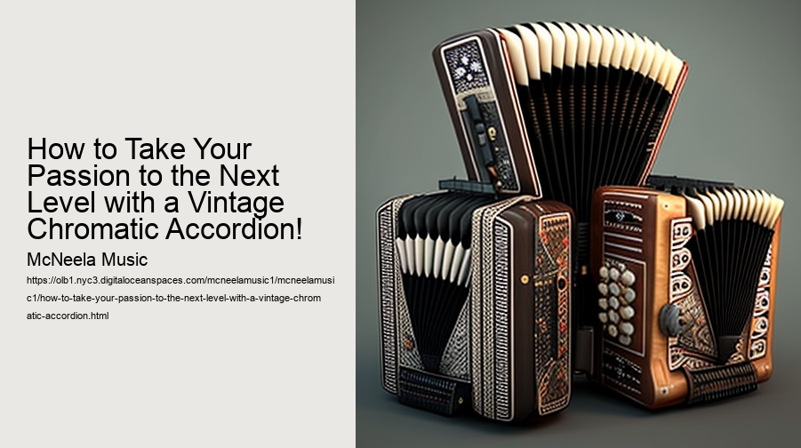 How to Take Your Passion to the Next Level with a Vintage Chromatic Accordion!