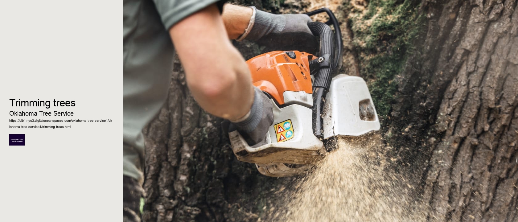 Trimming trees