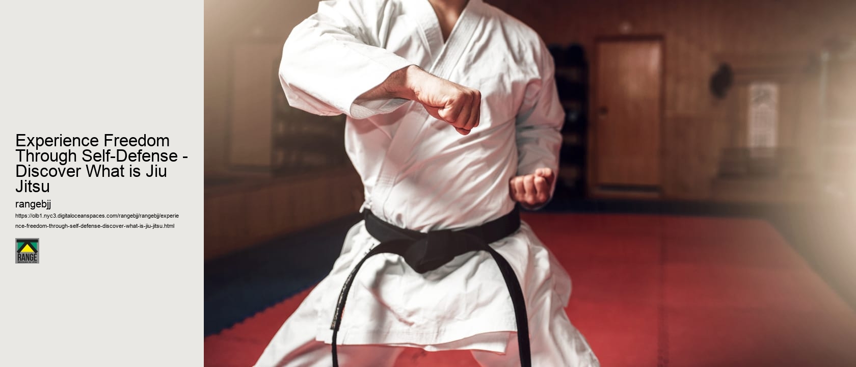 Experience Freedom Through Self-Defense - Discover What is Jiu Jitsu 