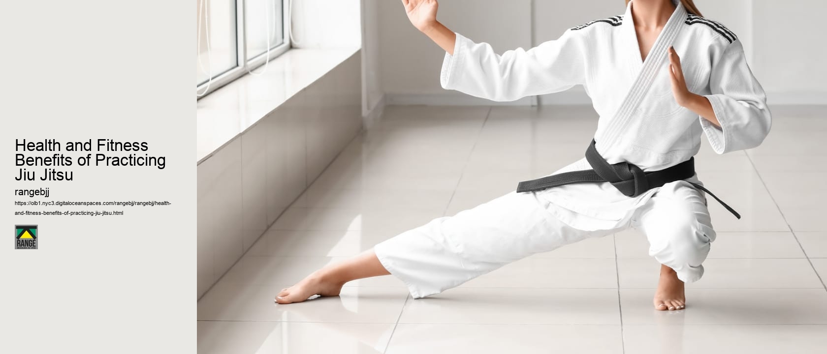 Health and Fitness Benefits of Practicing Jiu Jitsu 