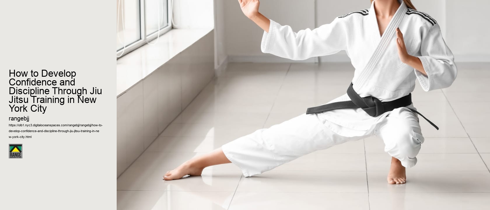 How to Develop Confidence and Discipline Through Jiu Jitsu Training in New York City 